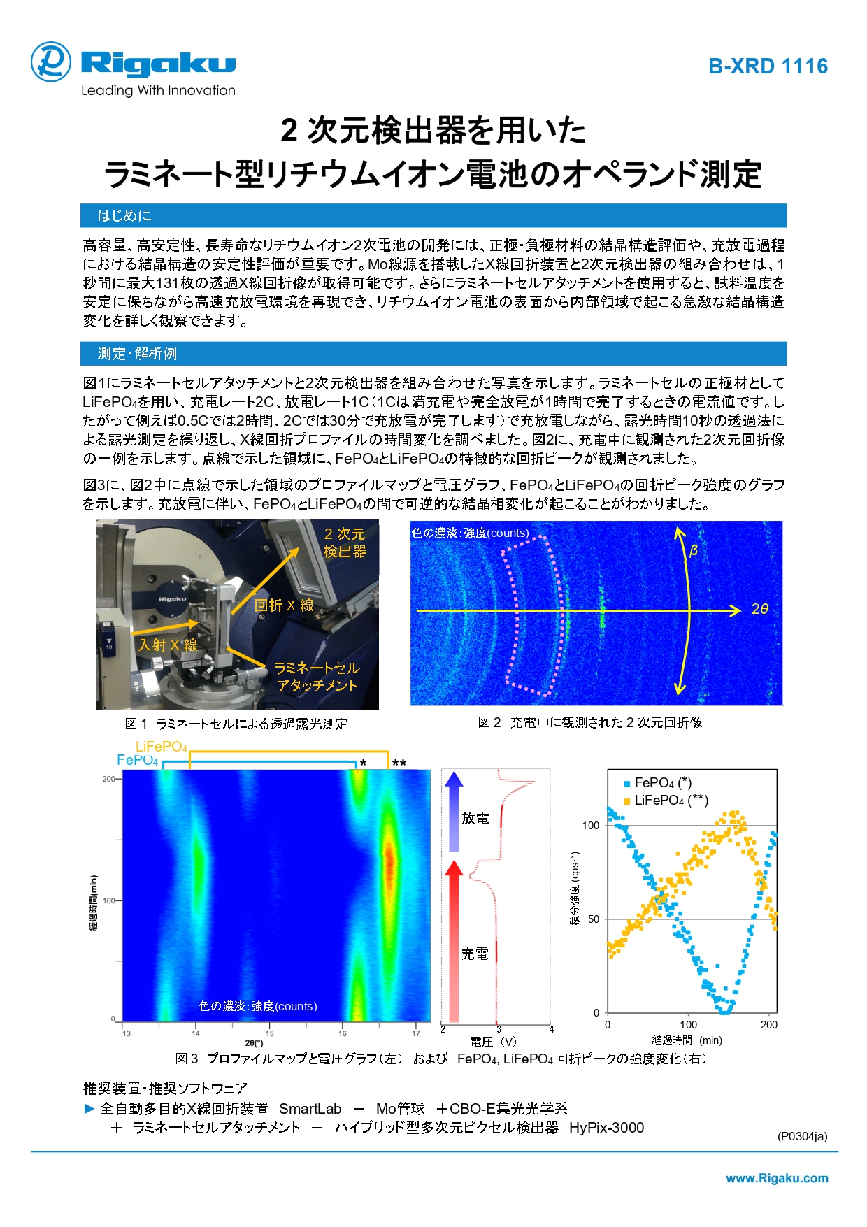 B-XRD1116_2次元検出器を用いたラミネート型リチウムイオン電池のオペランド測定_ApplicationNote_P0304ja_page-0001