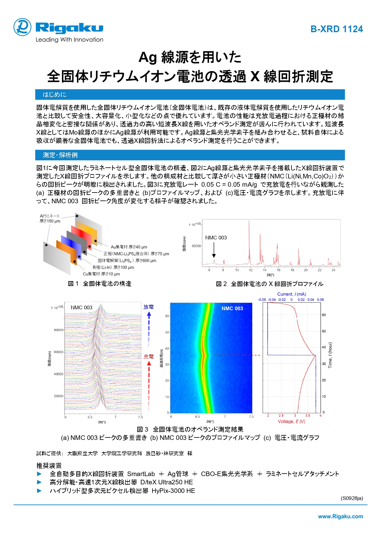 B-XRD1124_Ag線源を用いた全固体リチウムイオン電池の透過X線回折測定_S0928ja_page-0001
